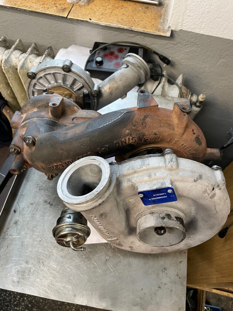 Turbina MAN reparata si asamblata