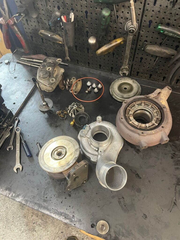 Turbina desfacuta Audi A6