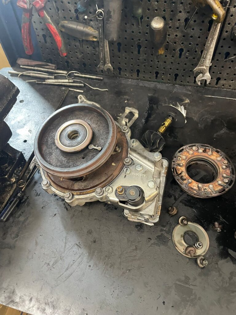 Turbina desfacuta Audi A8