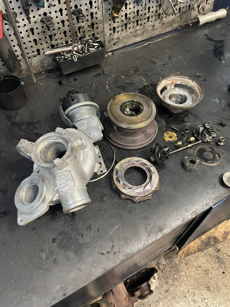 Turbina desfacuta - Skoda Fabia