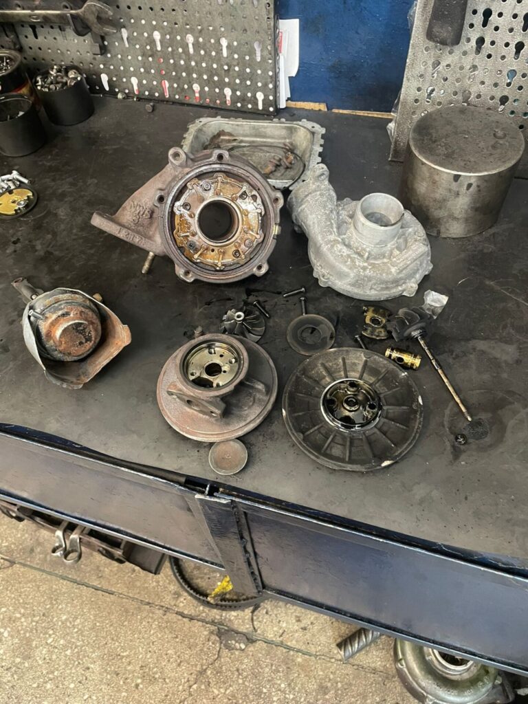 Turbina Ford Focus desfacuta