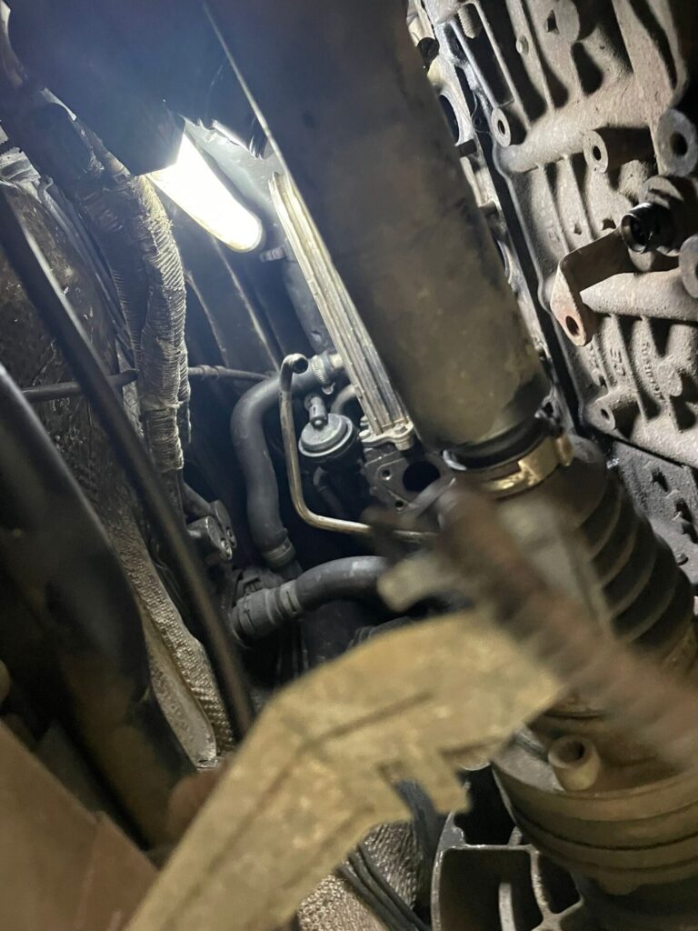 Localizarea turbosuflantei Audi A5