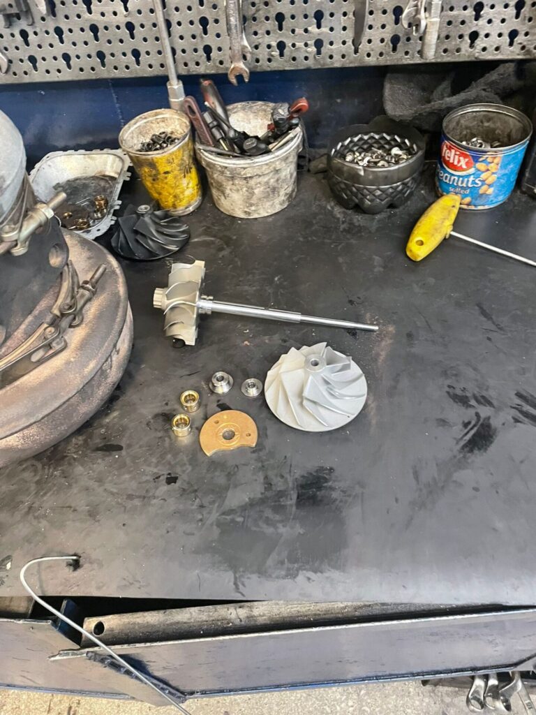 Turbina iveco desfacuta