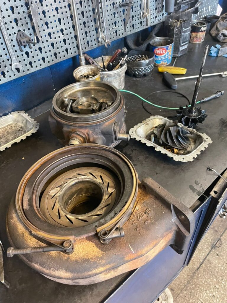 Turbina iveco desfacuta