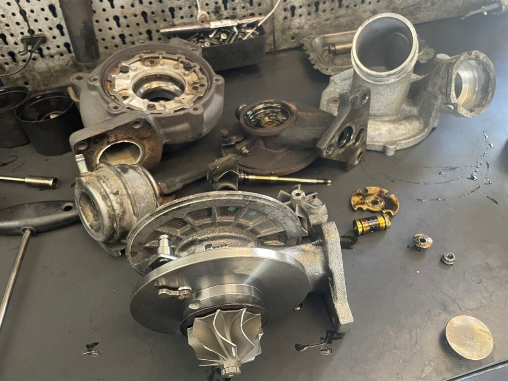 Miezul asamblat volkswagen touareg