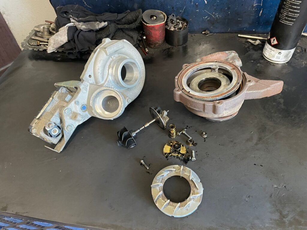 Turbina desfacuta Mercedes-Benz C-class