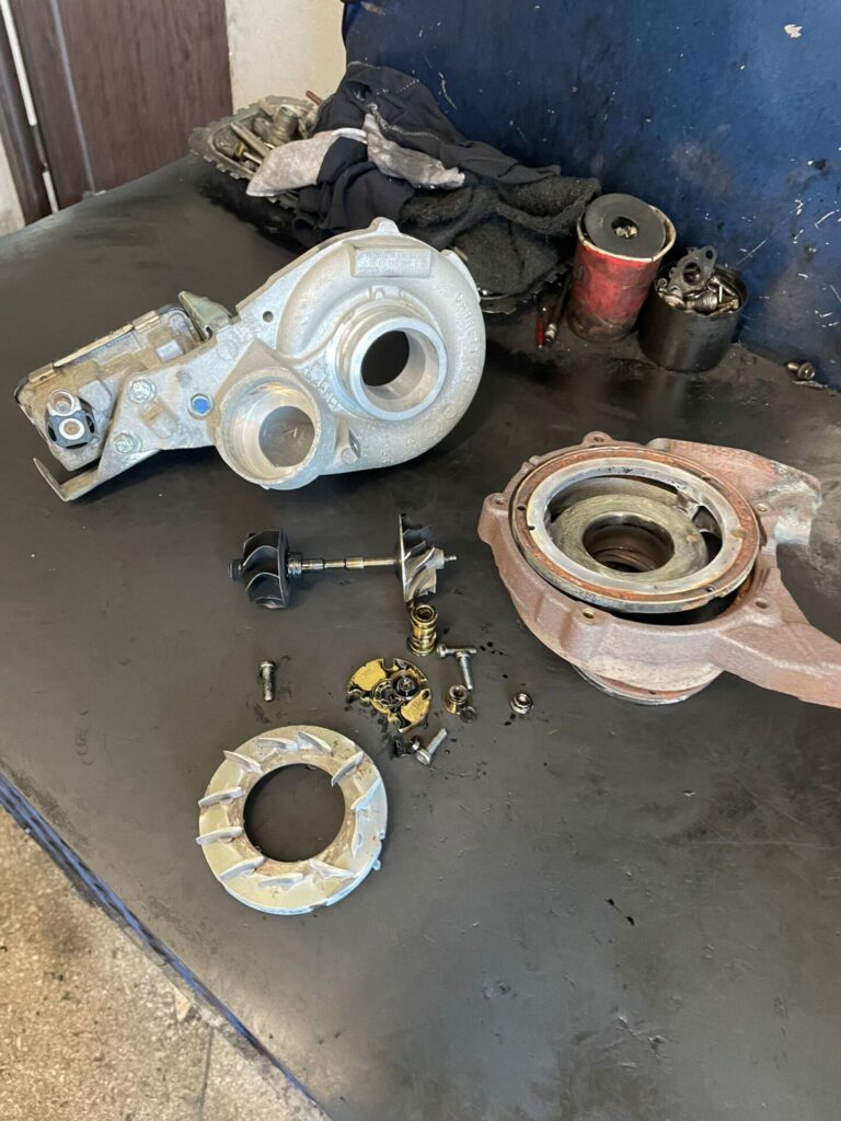 Turbina desfacuta Mercedes-Benz C-class