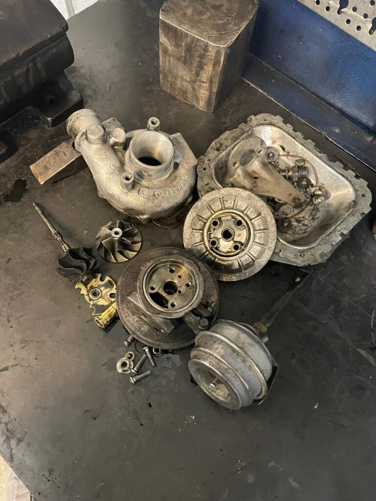Turbina Audi A4 desfacuta