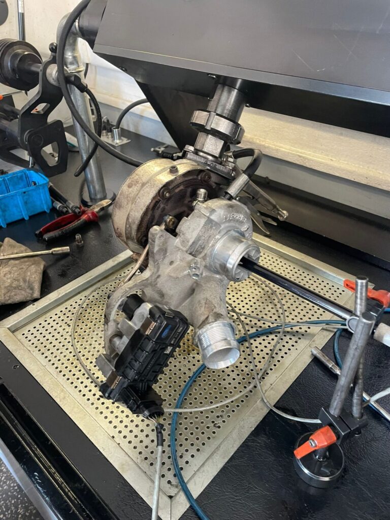 Echilibrarea turbosuflantei