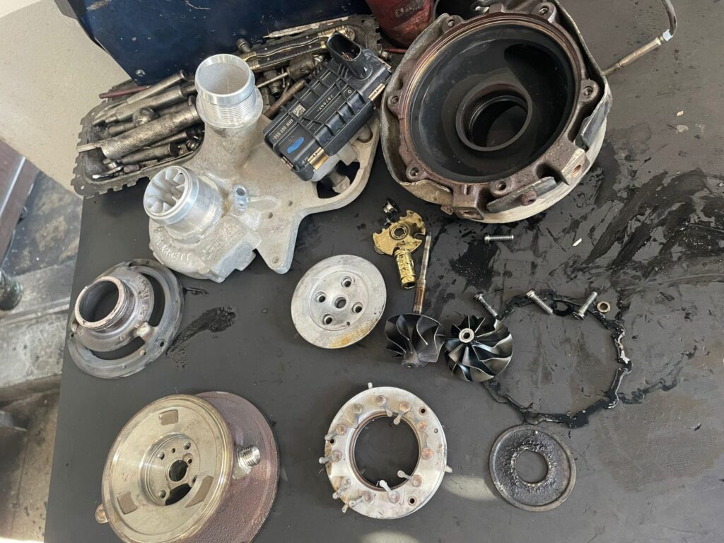 Turbina Porsche Cayenne 2014 descompusa