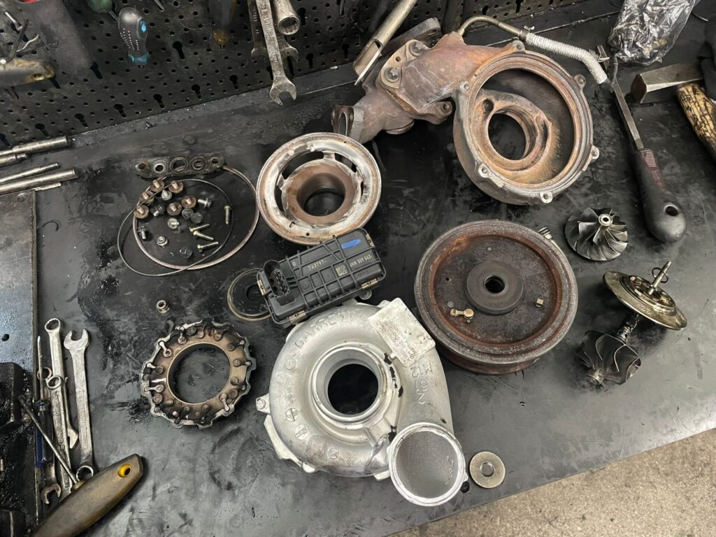 Turbosuflanta S-class dezasamblata