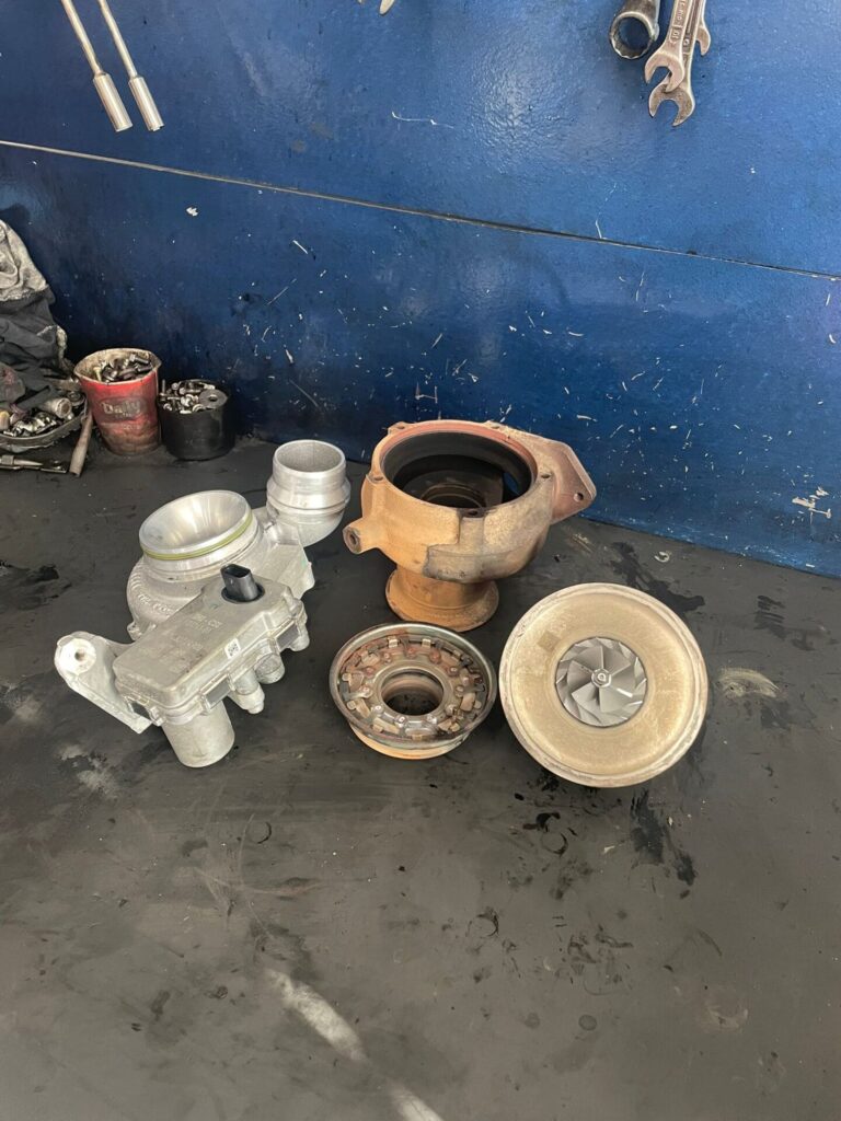 Turbosuflanta dezasamblata