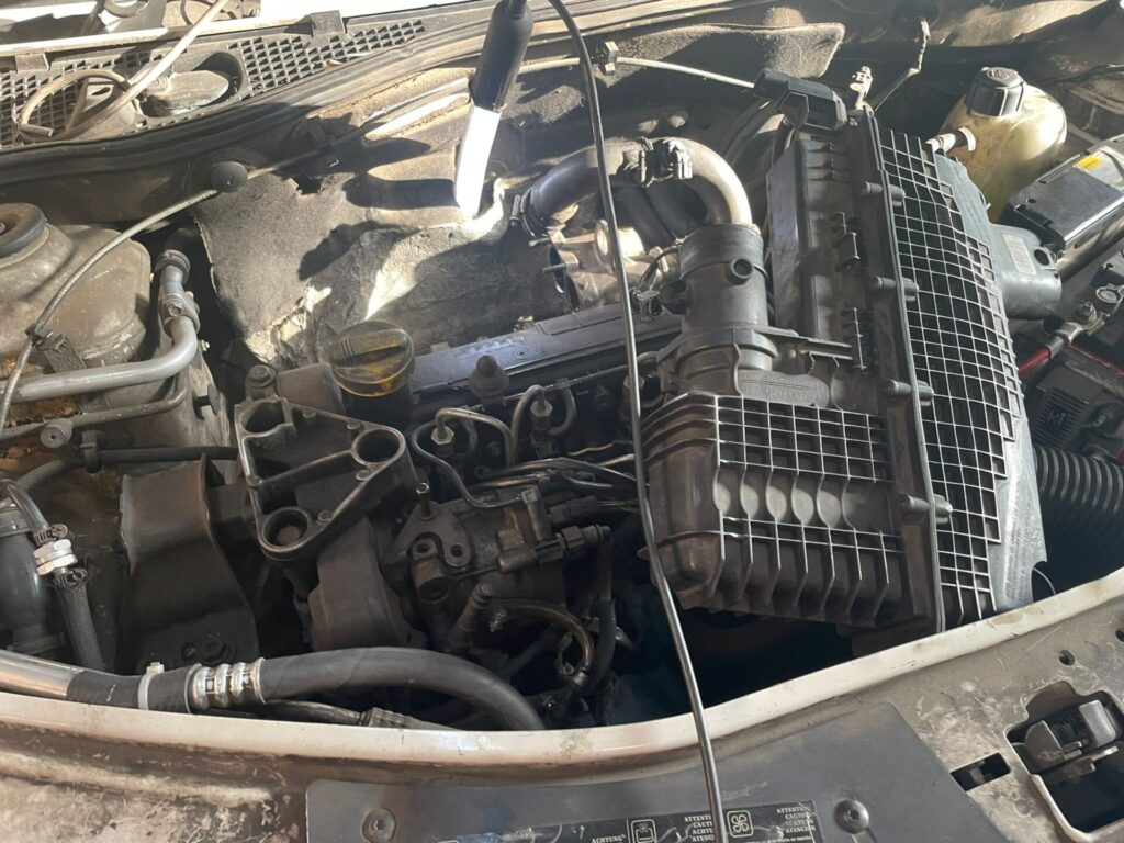 Demontare turbina
