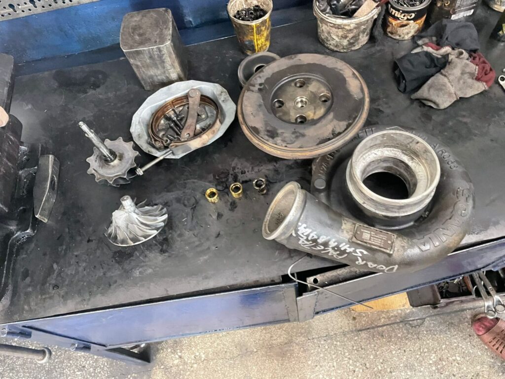 Turbosuflanta dezasamblata