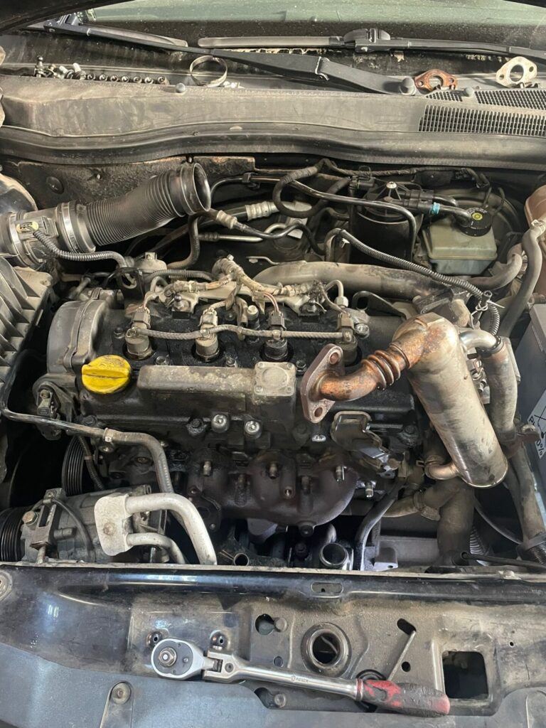 Demontare turbina Opel