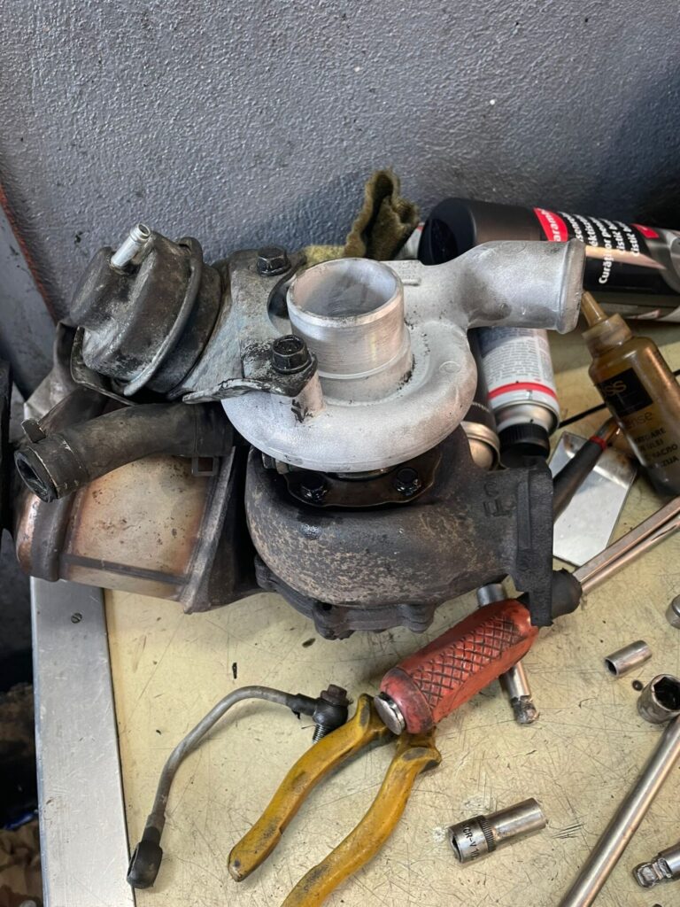 Turbina Opel asamblata