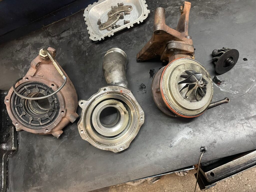 Turbina Audi Q7 desfacuta