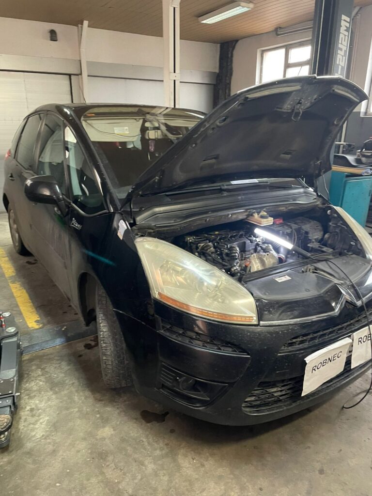 Demontare turbina Citroen