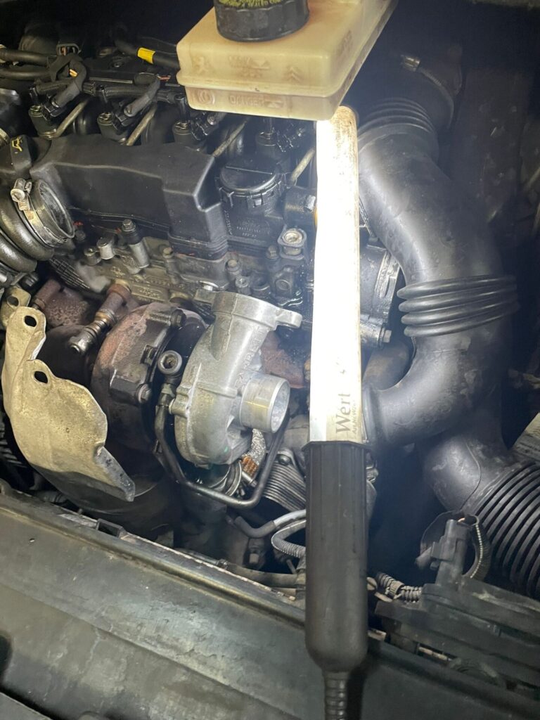 Demontare turbina Citroen