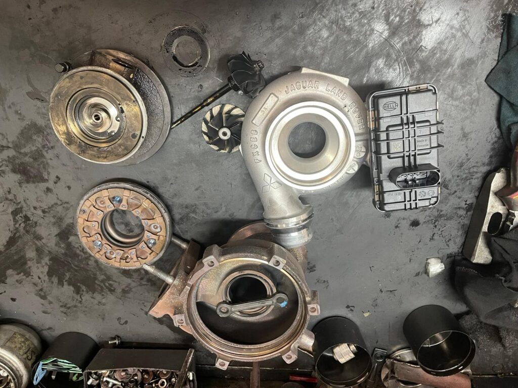 Piesele turbosuflantei