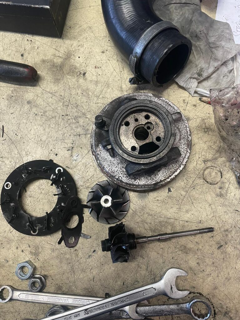 Piesele turbosuflantei Ford