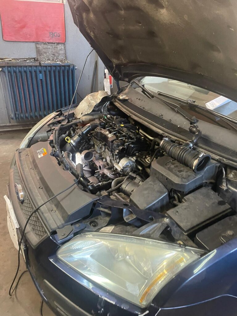 Demontare turbosuflanta Ford