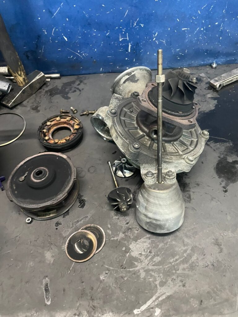 Uzura turbosuflantei