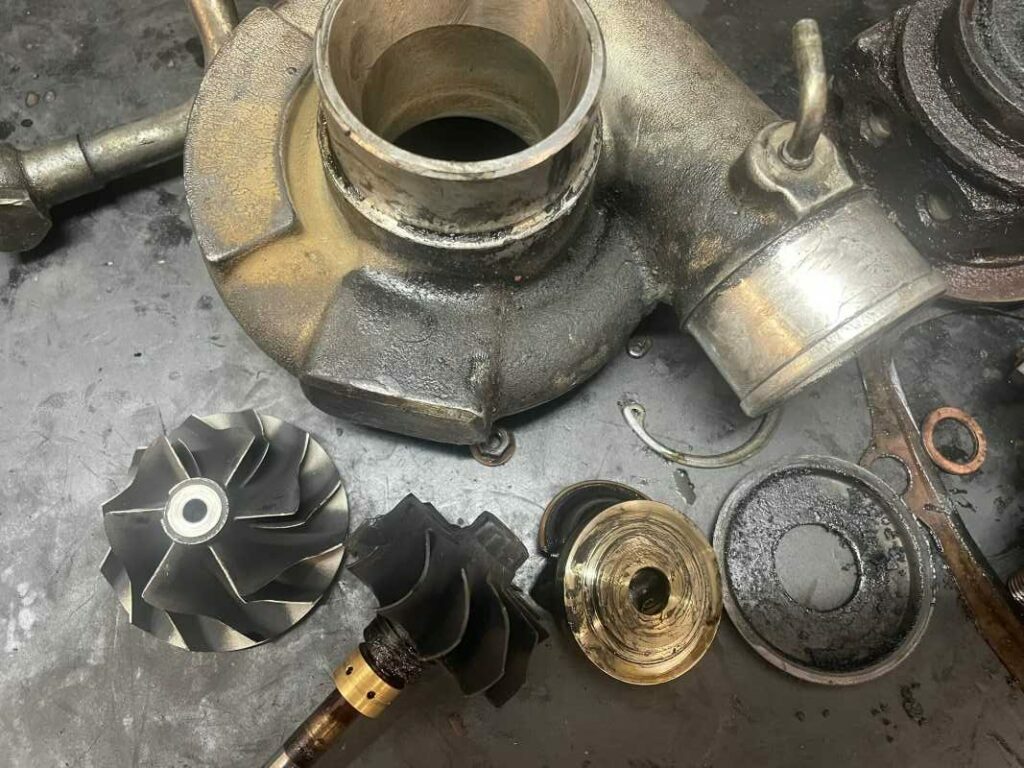 Turbosuflanta dezasamblata