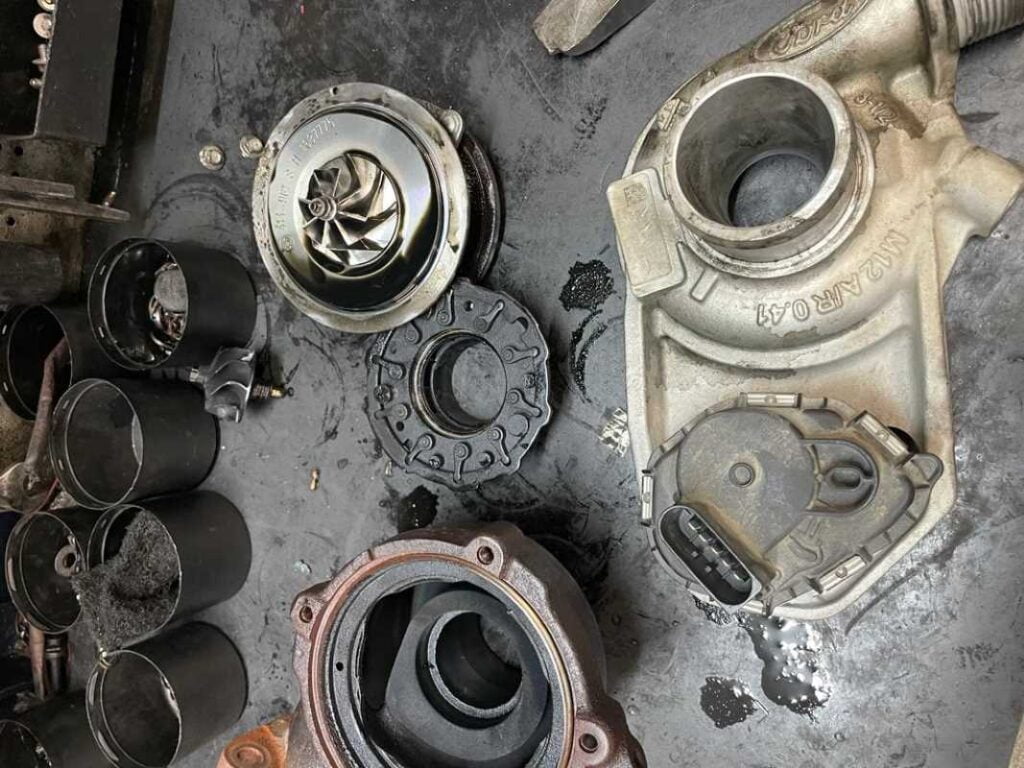 Piesele turbosuflantei Ford Puma