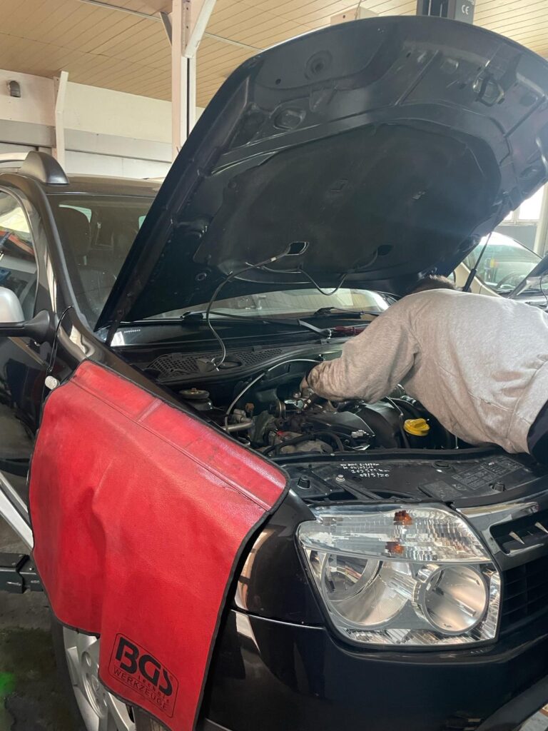 Demontare turbosuflanta Dacia Duster 1.5 dCi 2012