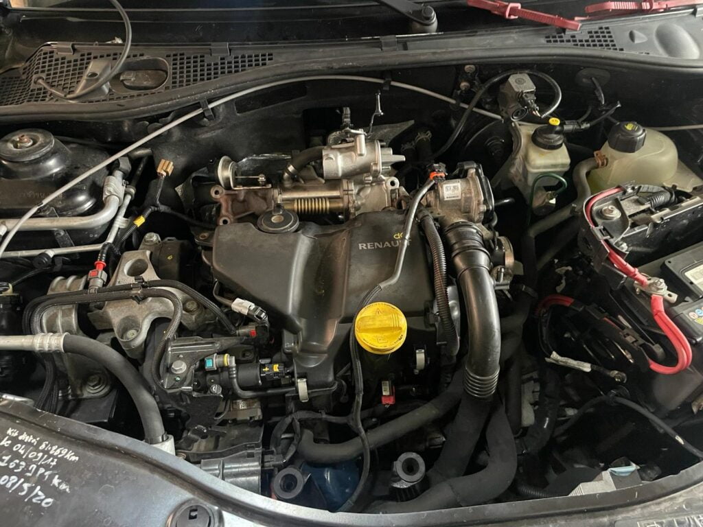 Demontare turbosuflanta Dacia Duster 1.5 dCi 2012