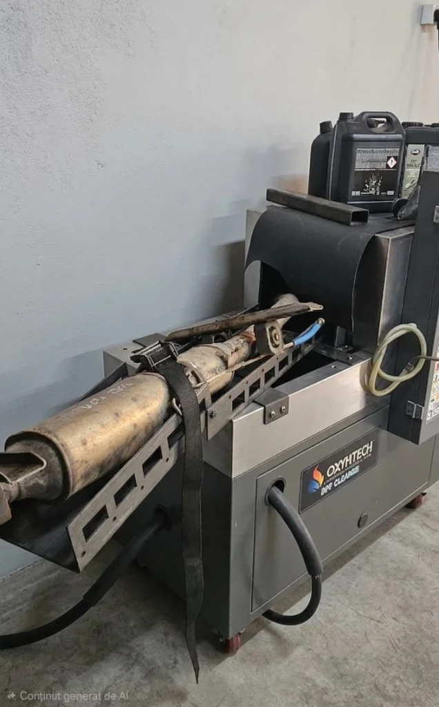 aparat-de-curatat-dpf-in-timpul-curatarii aparat-de-curatat-dpf-in-timpul-curatarii